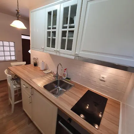 アパート Rustic House Diklo 20m From The Sea